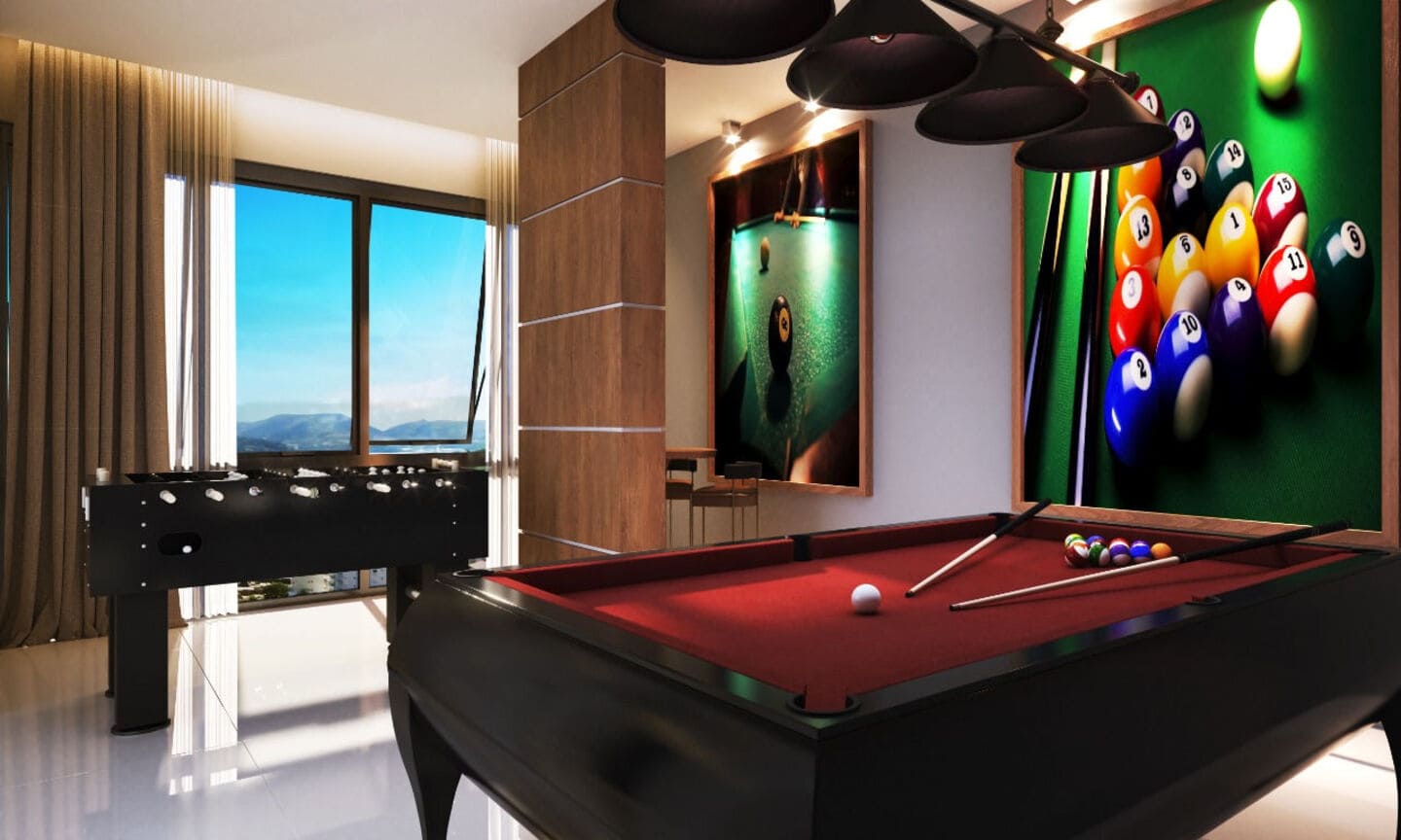 Area de lazer 2 do Dubai Residence em Porto Belo SC