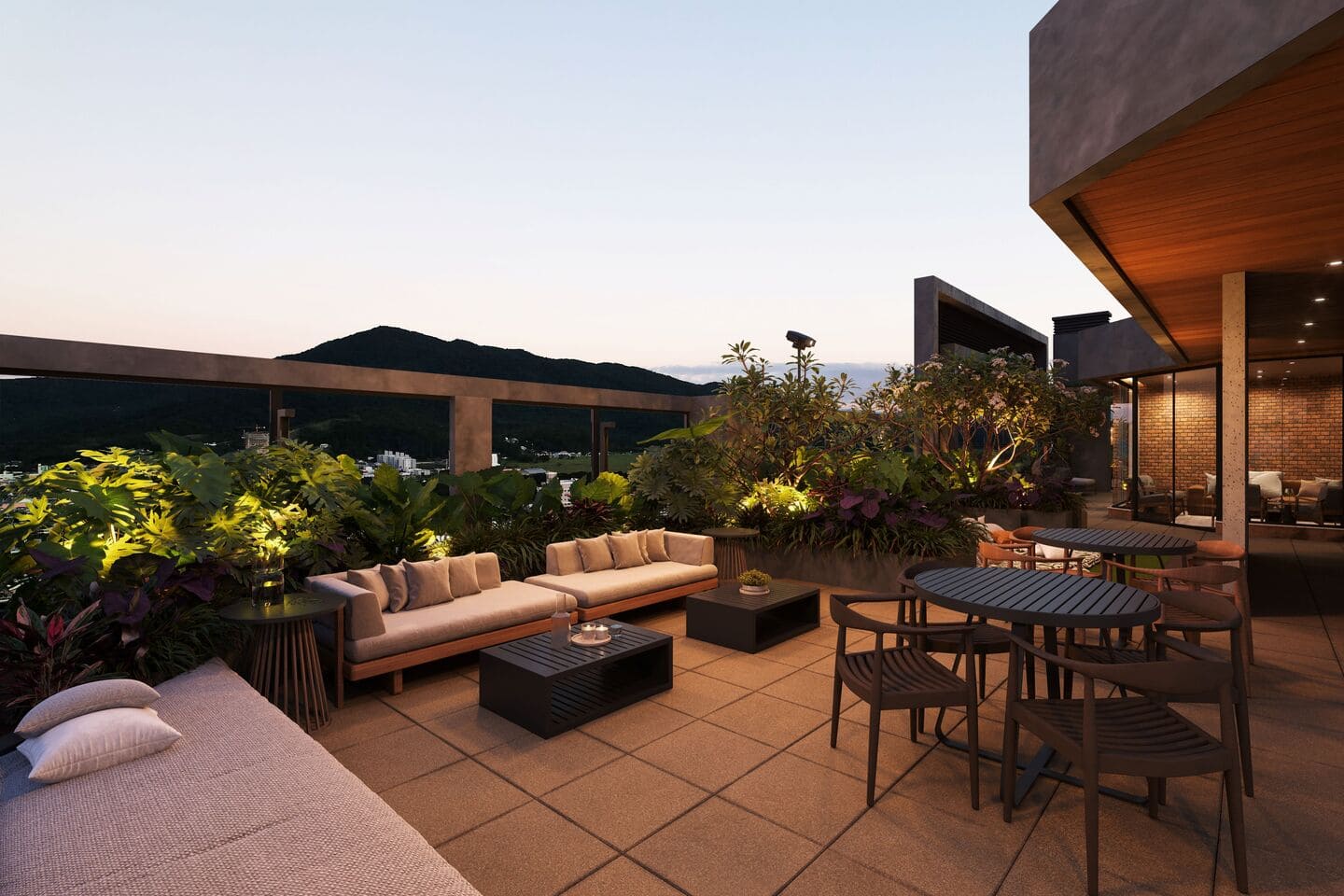 Area de lazer 7 do Due Fiori em Porto Belo SC