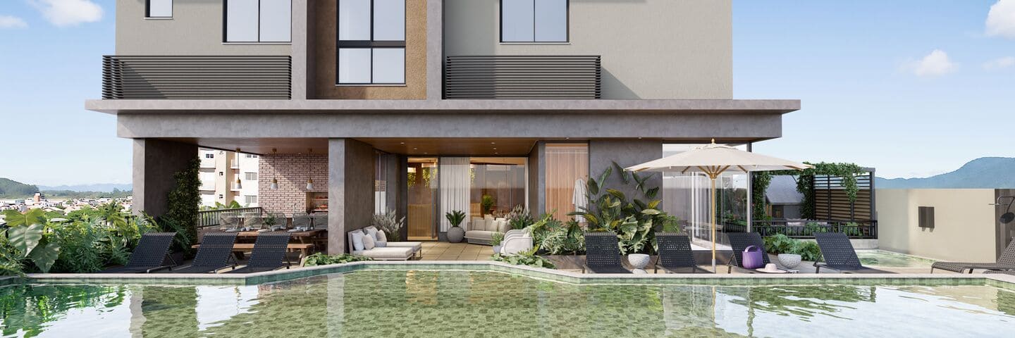 Area de lazer 2 do Due Fiori em Porto Belo SC
