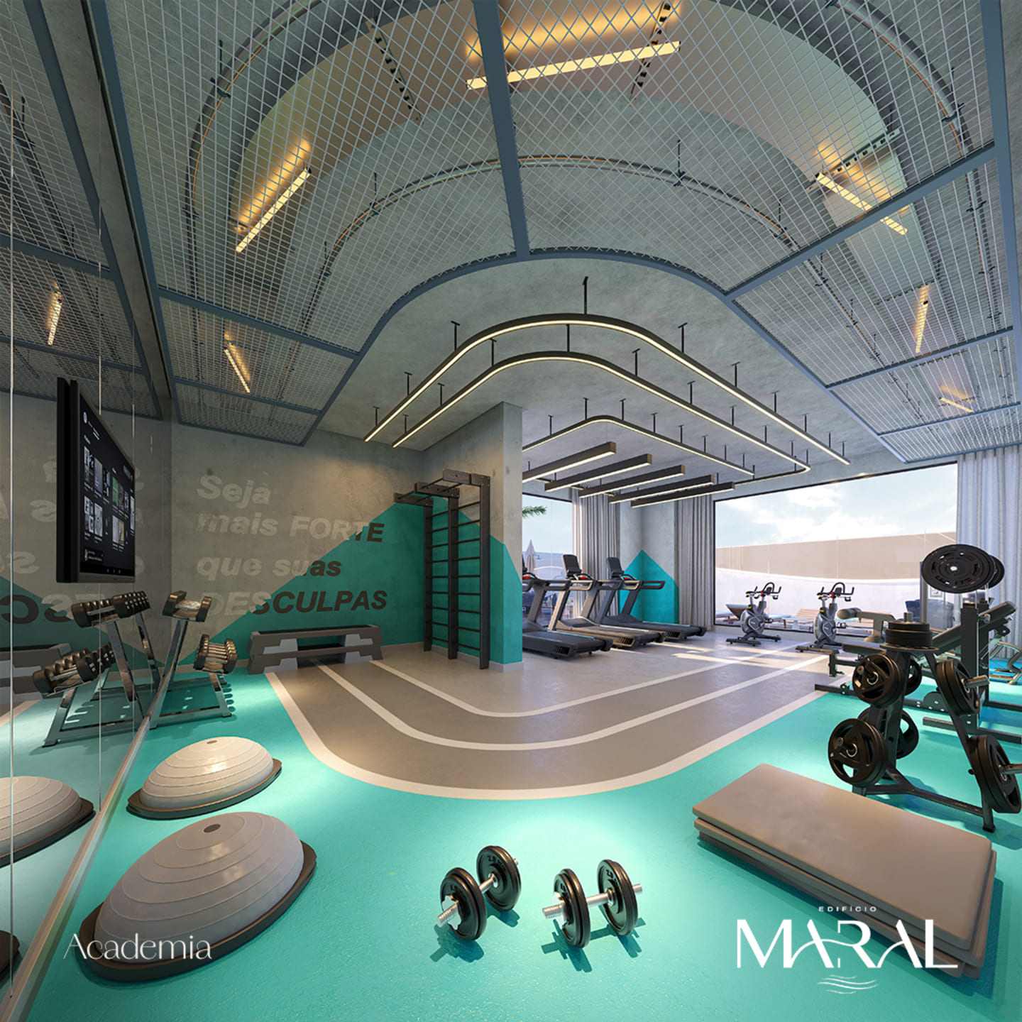Area de lazer 6 do Edifício Maral em Porto Belo SC