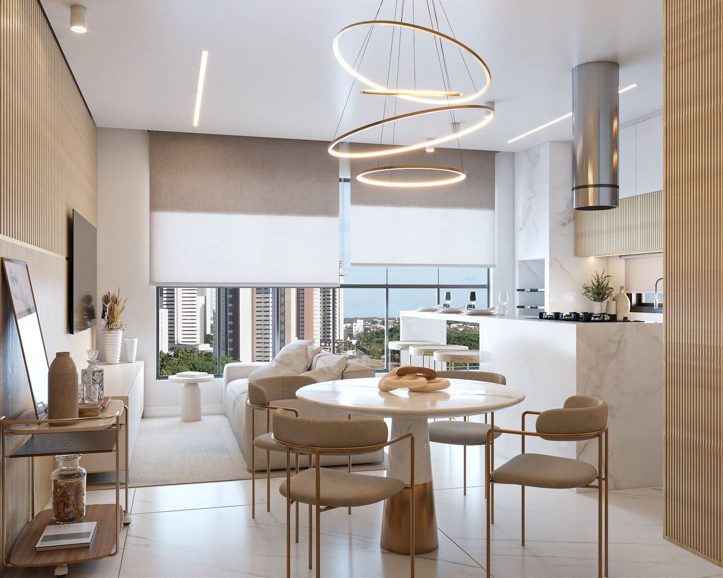 Render 4 do Edifício Valencia em Porto Belo SC