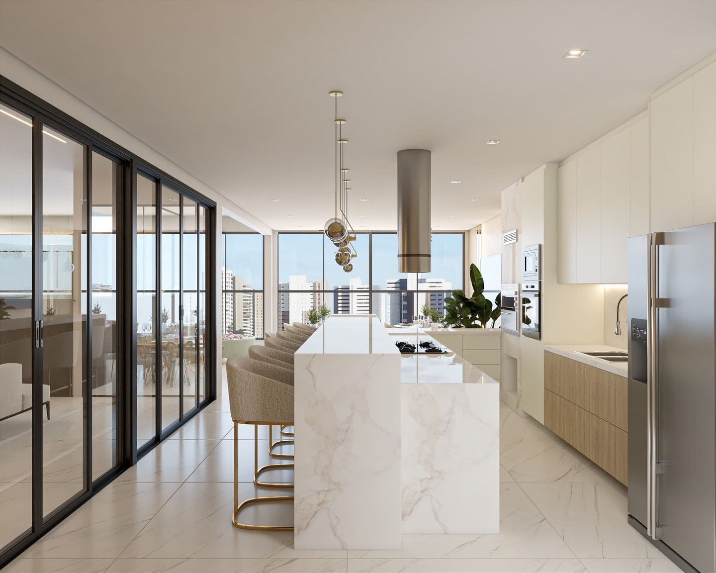 Render 9 do Edifício Valencia em Porto Belo SC