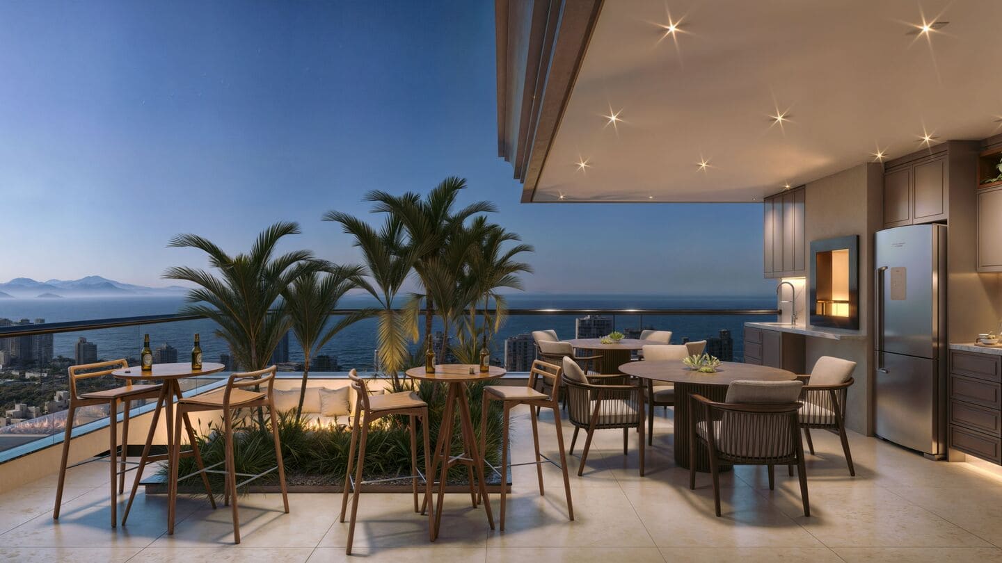 Render 9 do Ethan Tower em Porto Belo SC