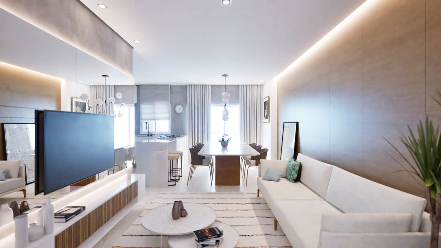 Render 2 do Evidence Tower em Porto Belo SC