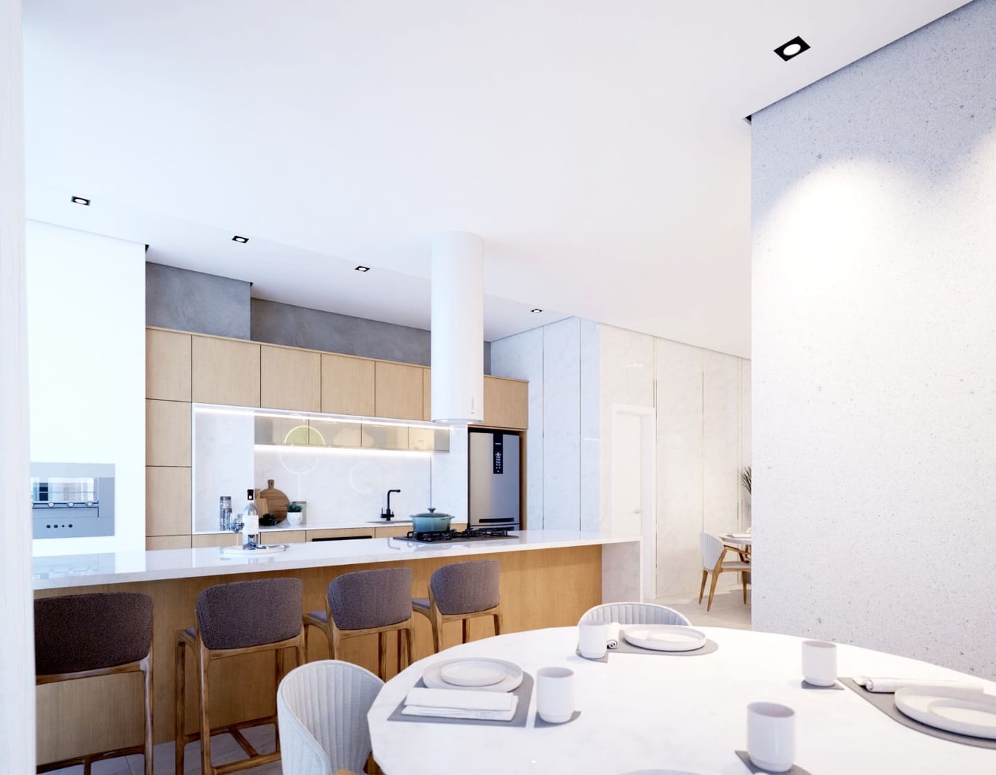 Render 4 do Evidence Tower em Porto Belo SC
