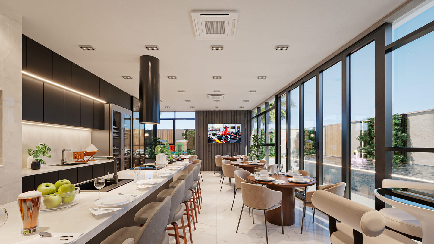 Area de lazer 7 do Ilhas Maldivas em Porto Belo SC