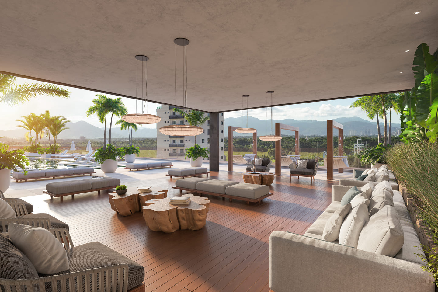 Area de lazer 4 do Ilhas de Porto Belo Torre 1 em Porto Belo SC