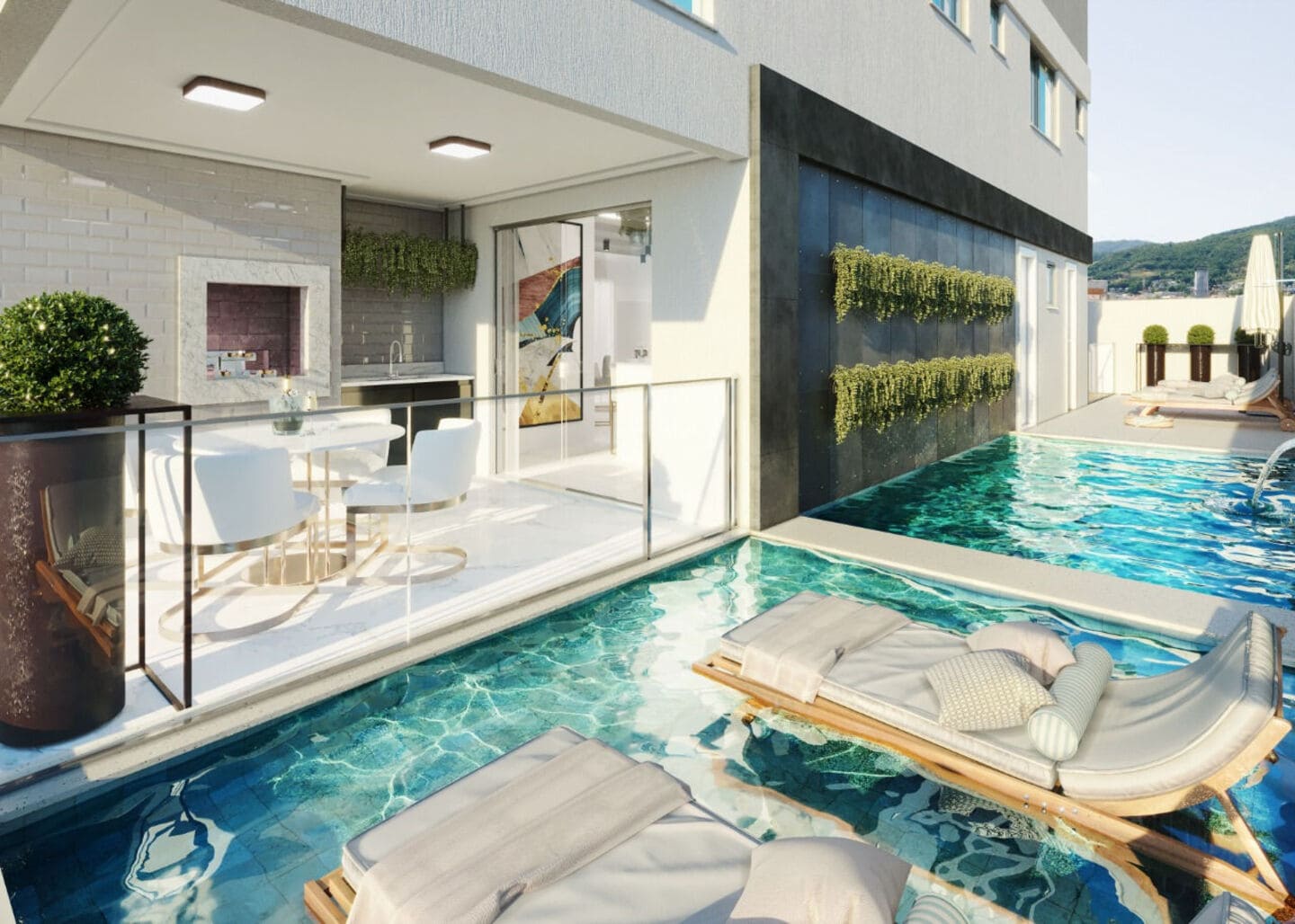 Render 1 do Infinity Residence em Porto Belo SC