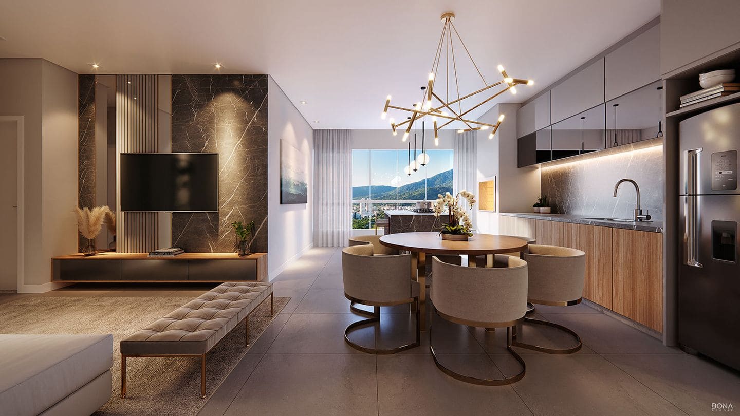 Render 5 do Infinity View Residence em Porto Belo SC