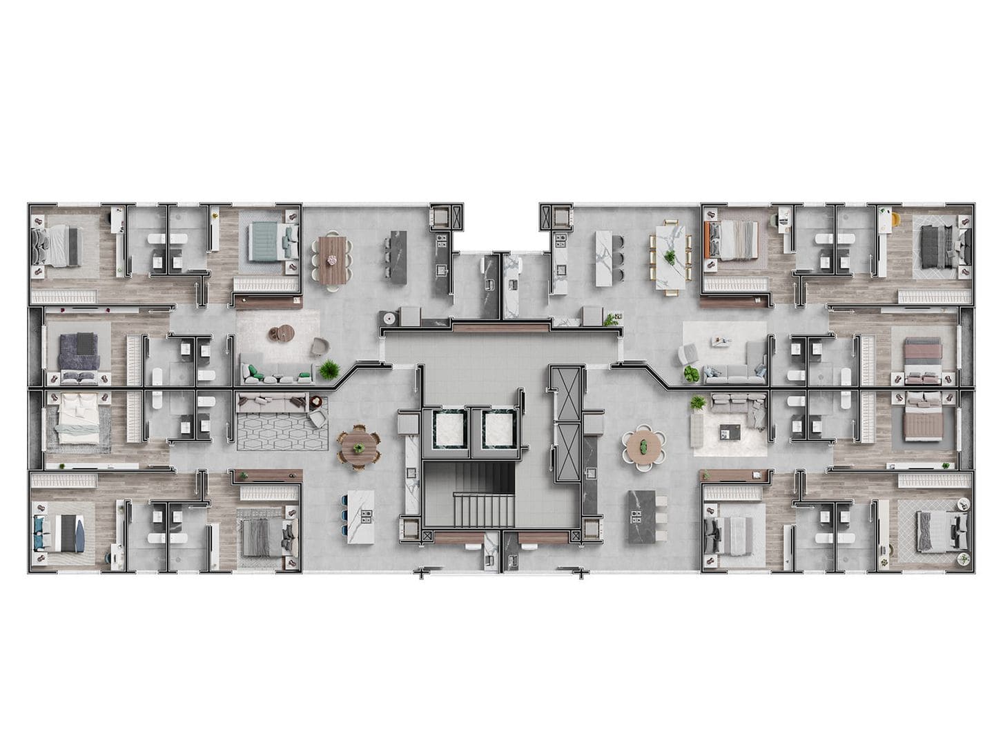 Area de lazer 2 do Infinity View Residence em Porto Belo SC