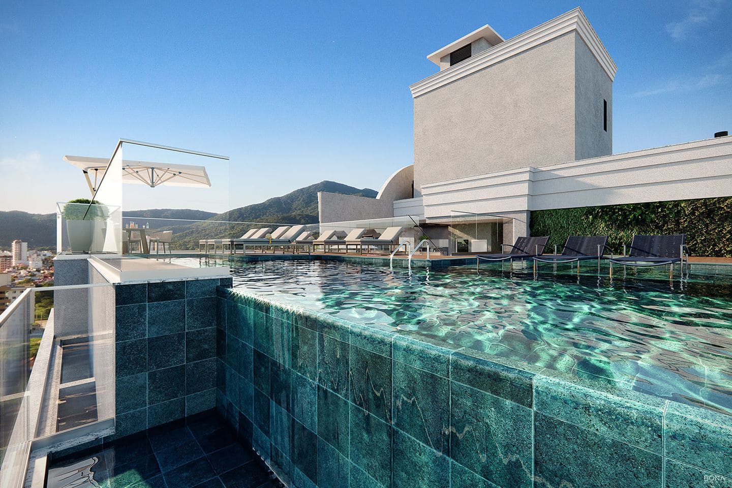Render 10 do Infinity View Residence em Porto Belo SC