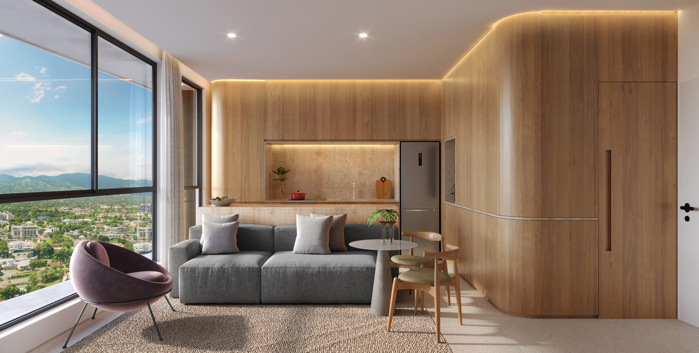 Render 2 do Lagom Perequê em Porto Belo SC