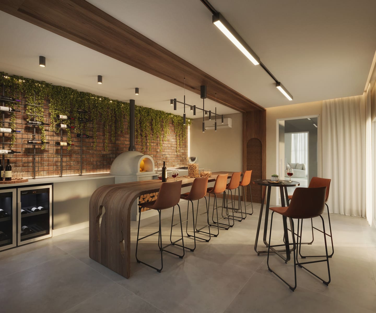 Area de lazer 7 do Lar per Caleone em Porto Belo SC