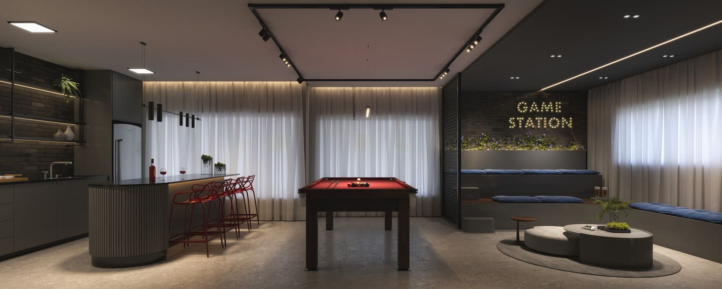 Area de lazer 10 do Lar per Caleone em Porto Belo SC