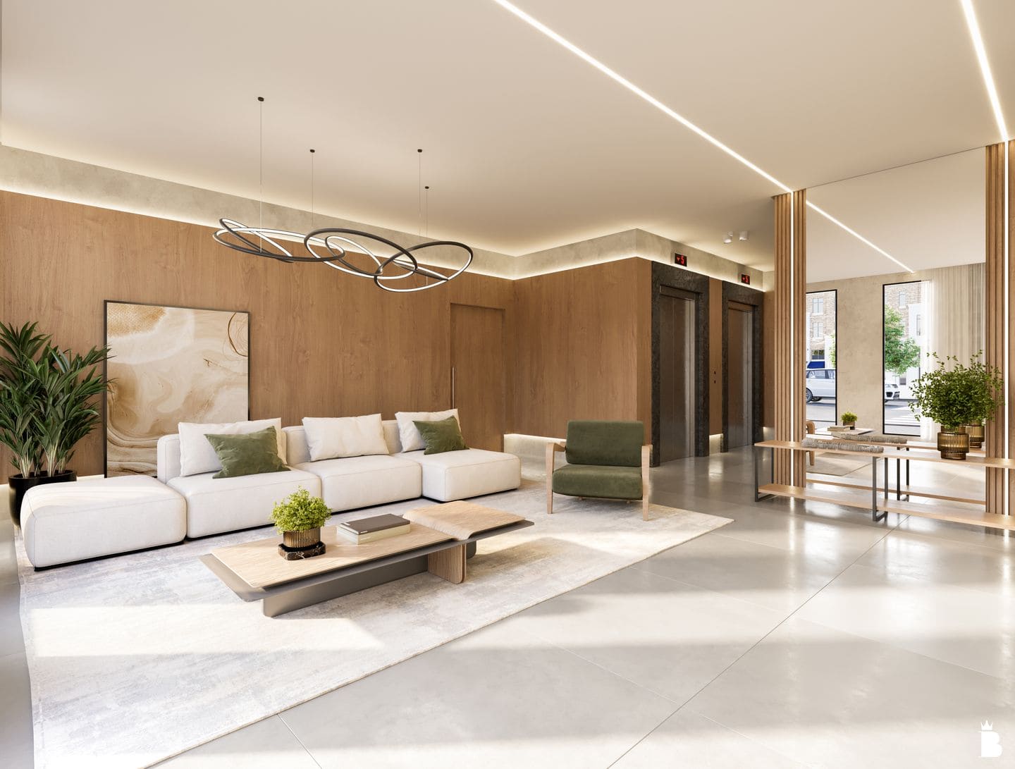 Lobby do Luzzara em Porto Belo SC