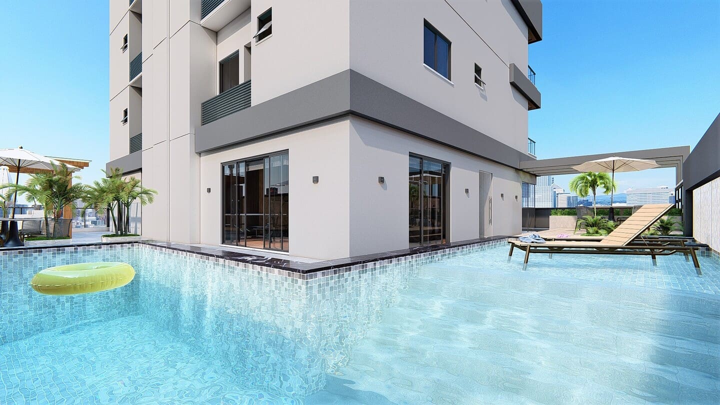 Render 1 do Maison de Ville em Porto Belo SC