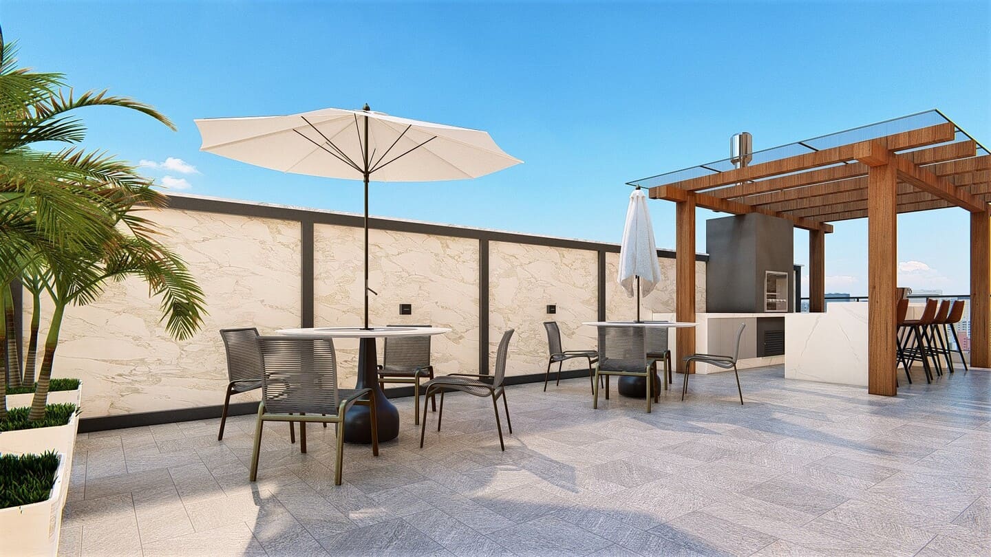 Area de lazer 2 do Maison de Ville em Porto Belo SC