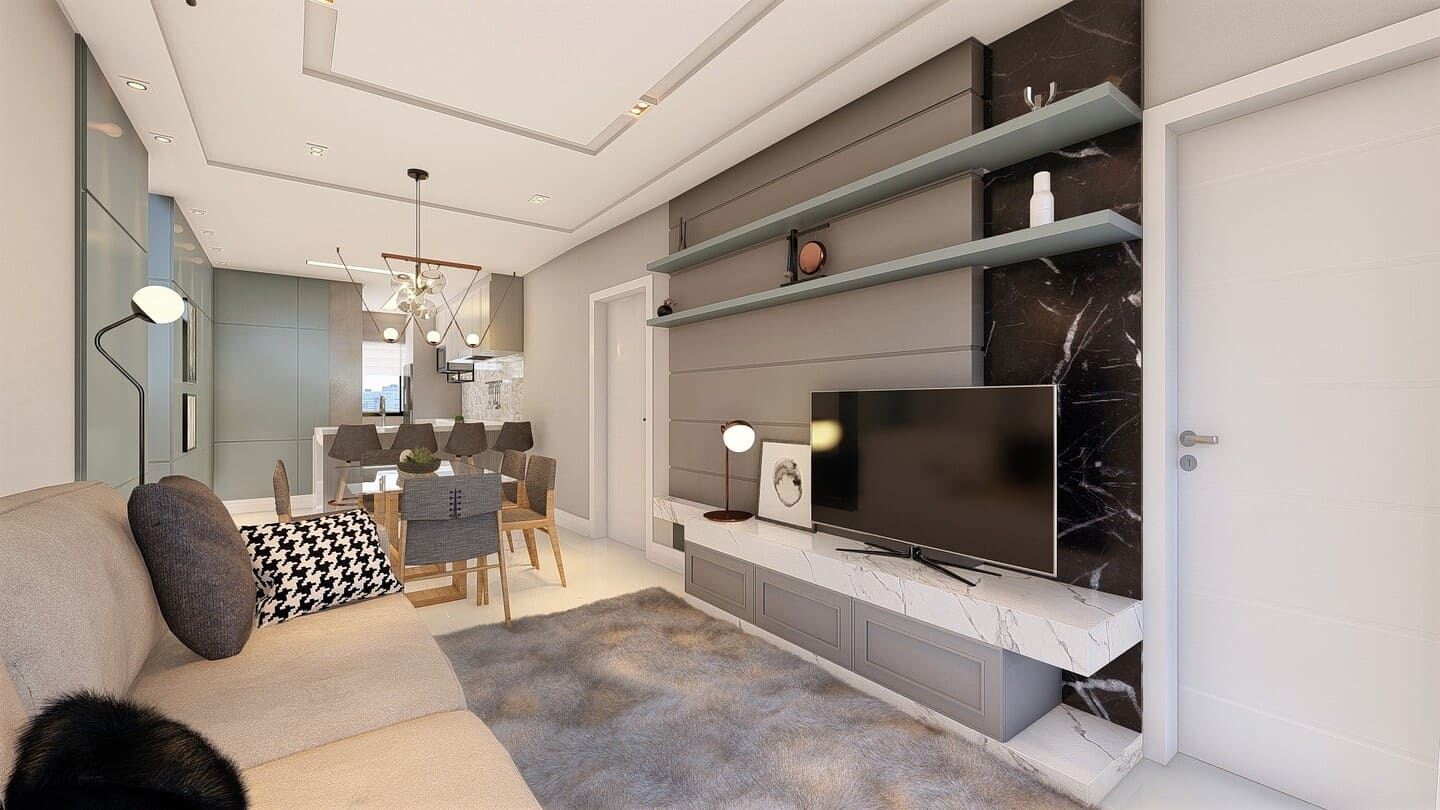 Render 2 do Maison de Ville em Porto Belo SC
