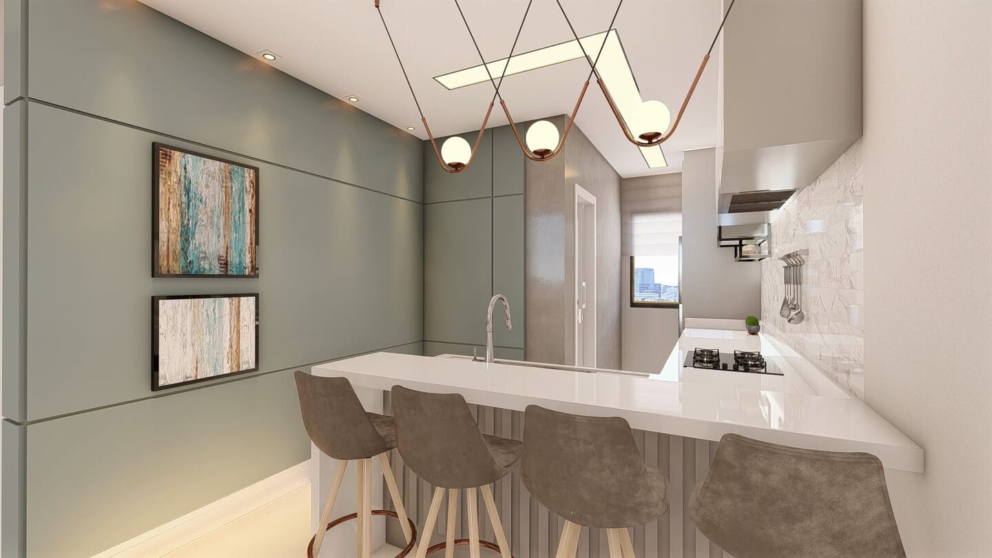 Render 4 do Maison de Ville em Porto Belo SC