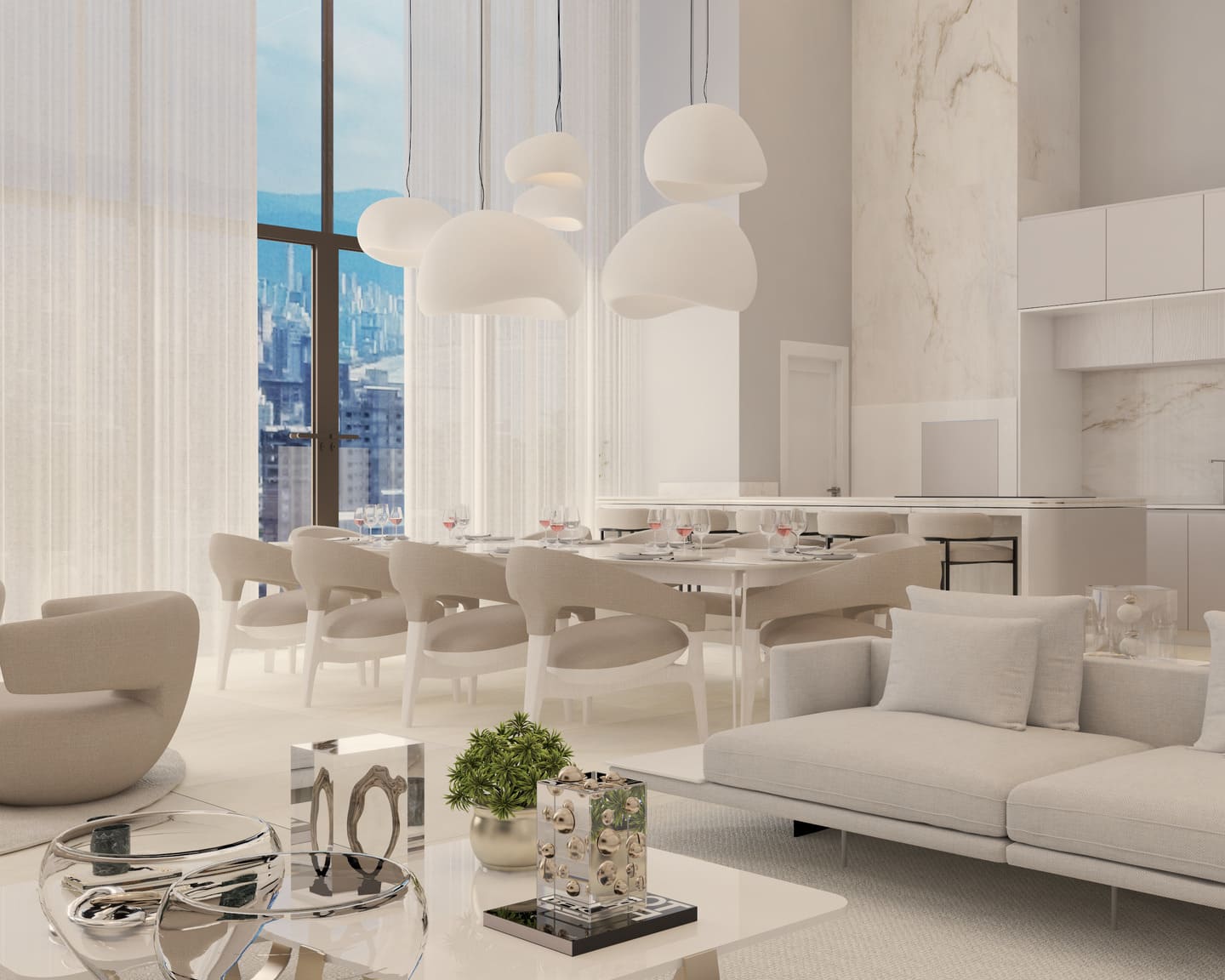 Render 1 do Memories Beach Life Residences em Porto Belo SC