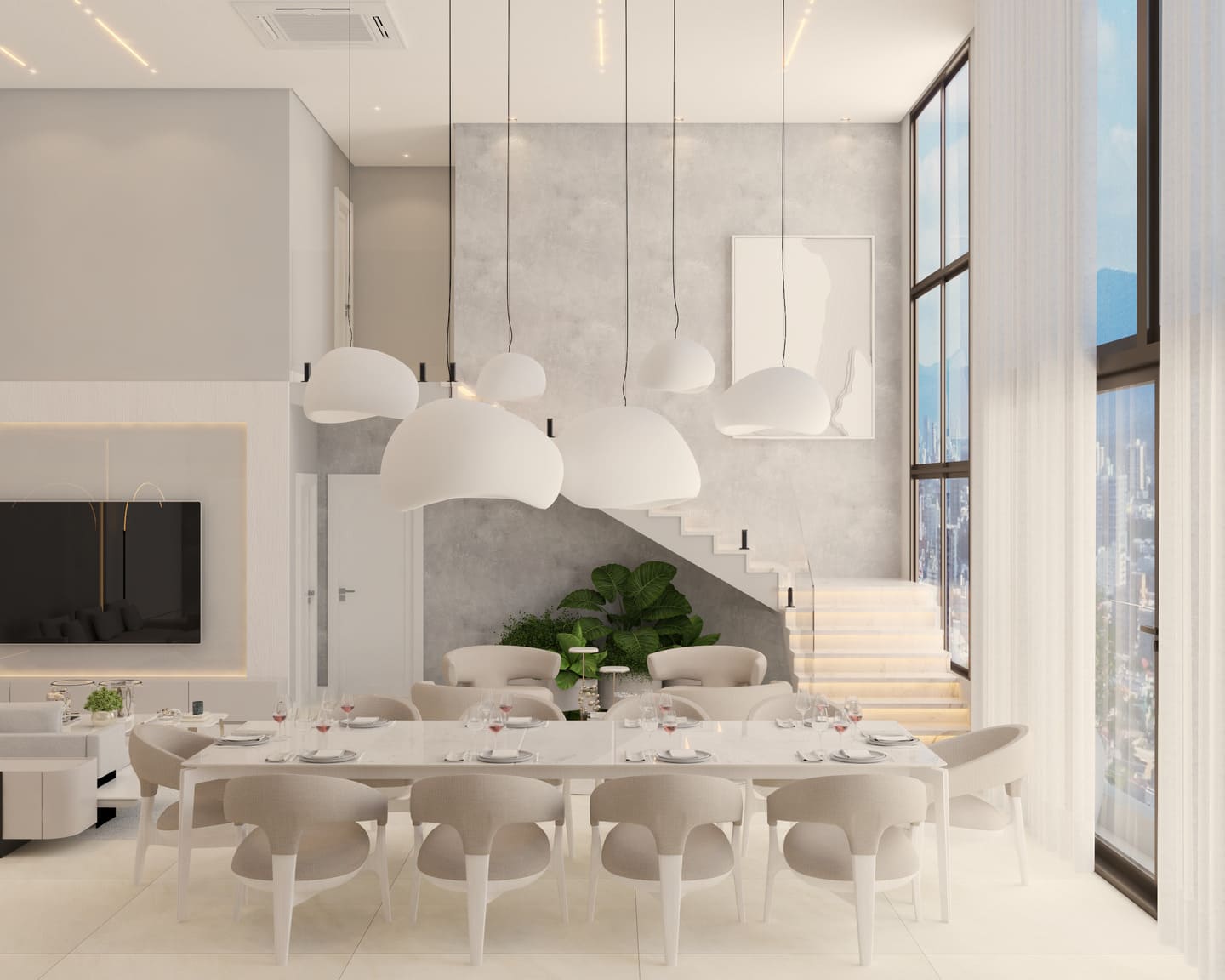 Render 3 do Memories Beach Life Residences em Porto Belo SC
