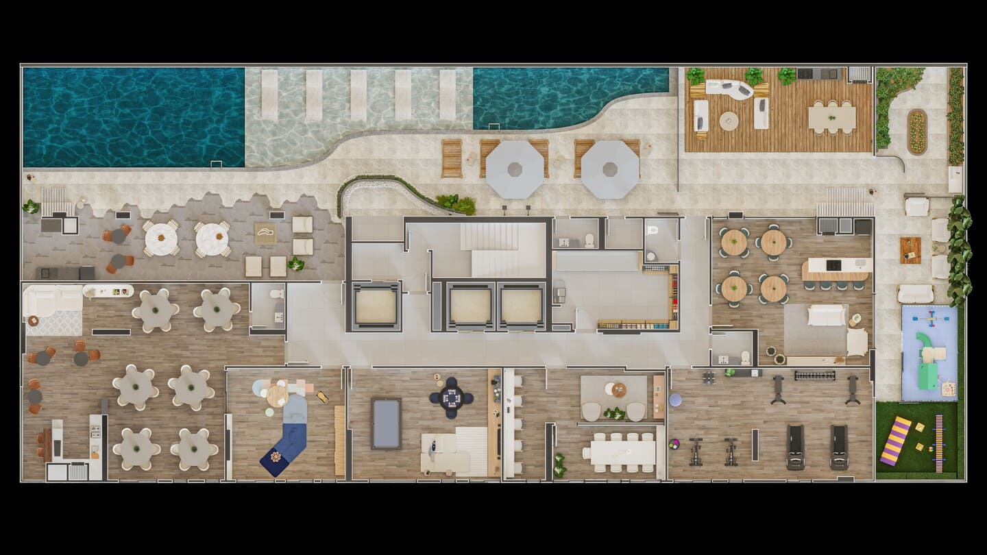Planta 2 do Minuanno Residencial em Porto Belo SC