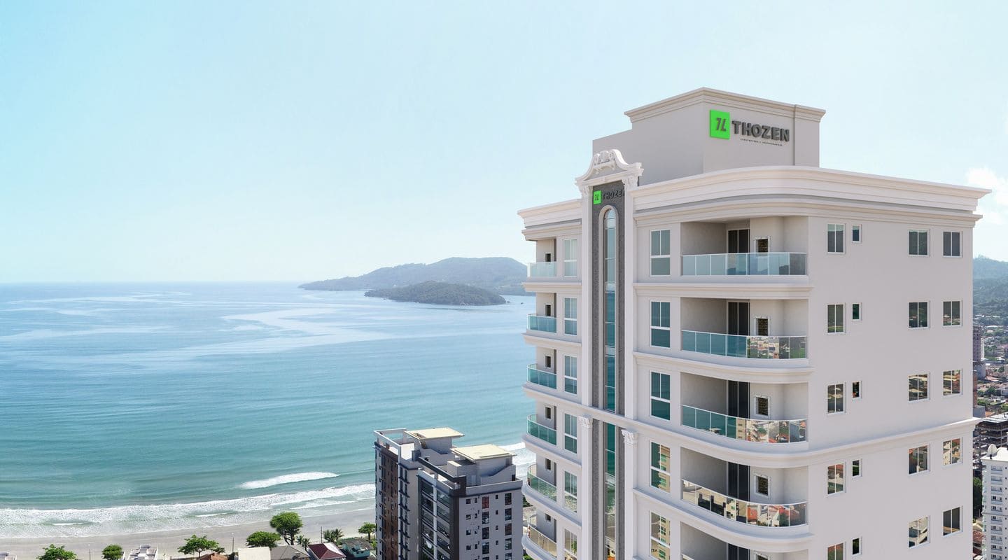 Render 1 do Mirador de Alicante em Porto Belo SC