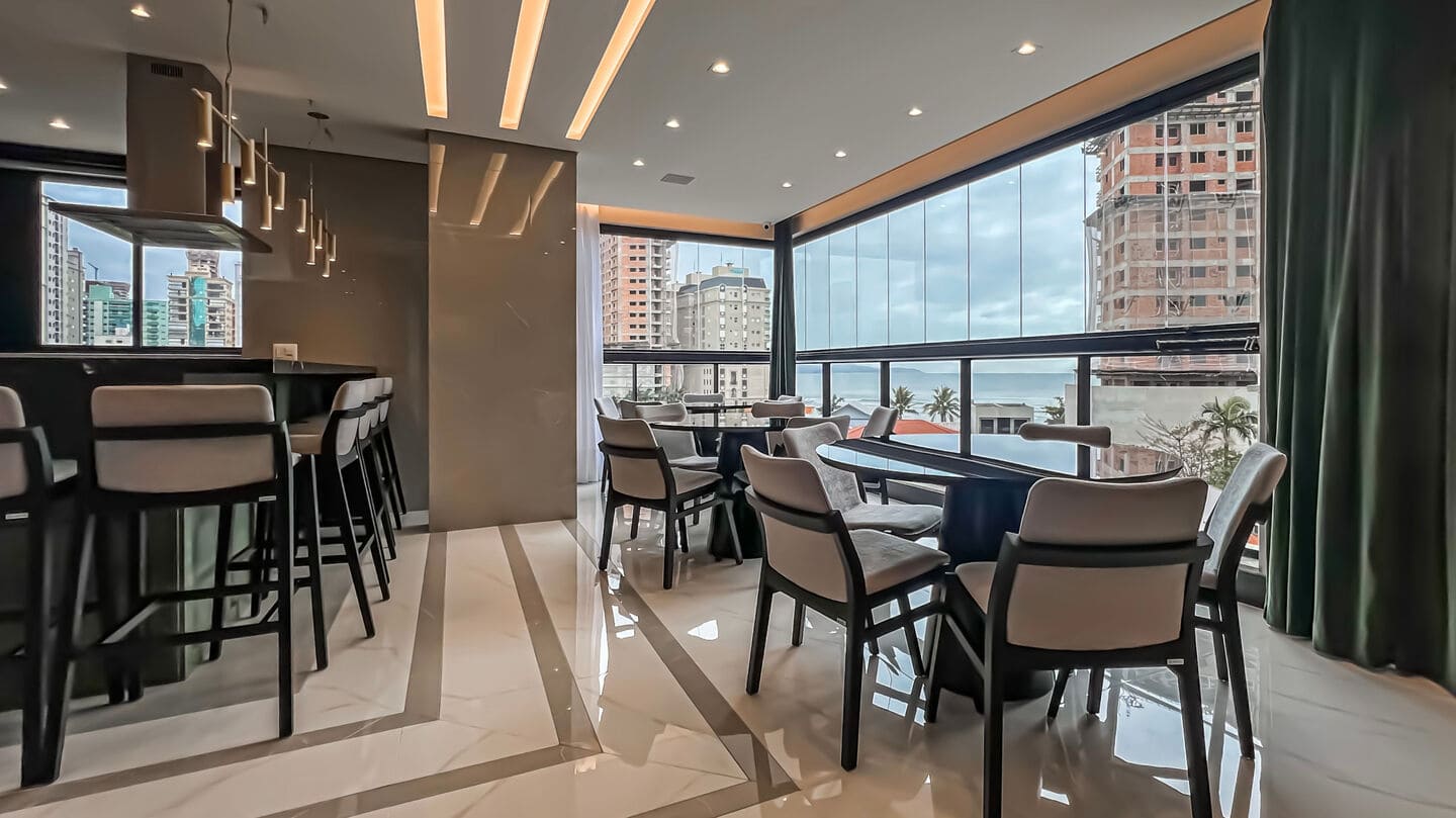 Area de lazer 6 do Monte Hermon Residence em Porto Belo SC