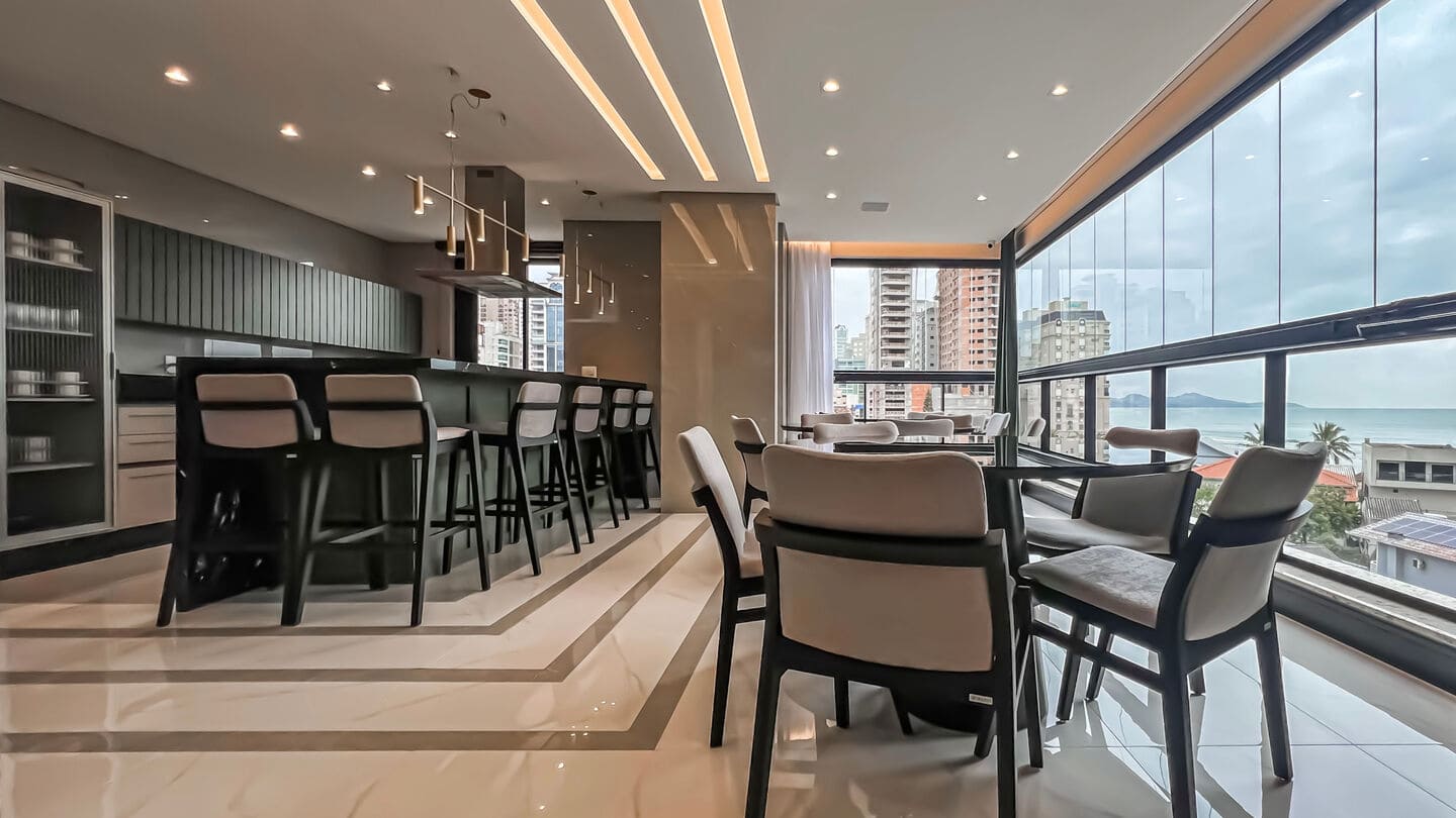 Area de lazer 5 do Monte Hermon Residence em Porto Belo SC