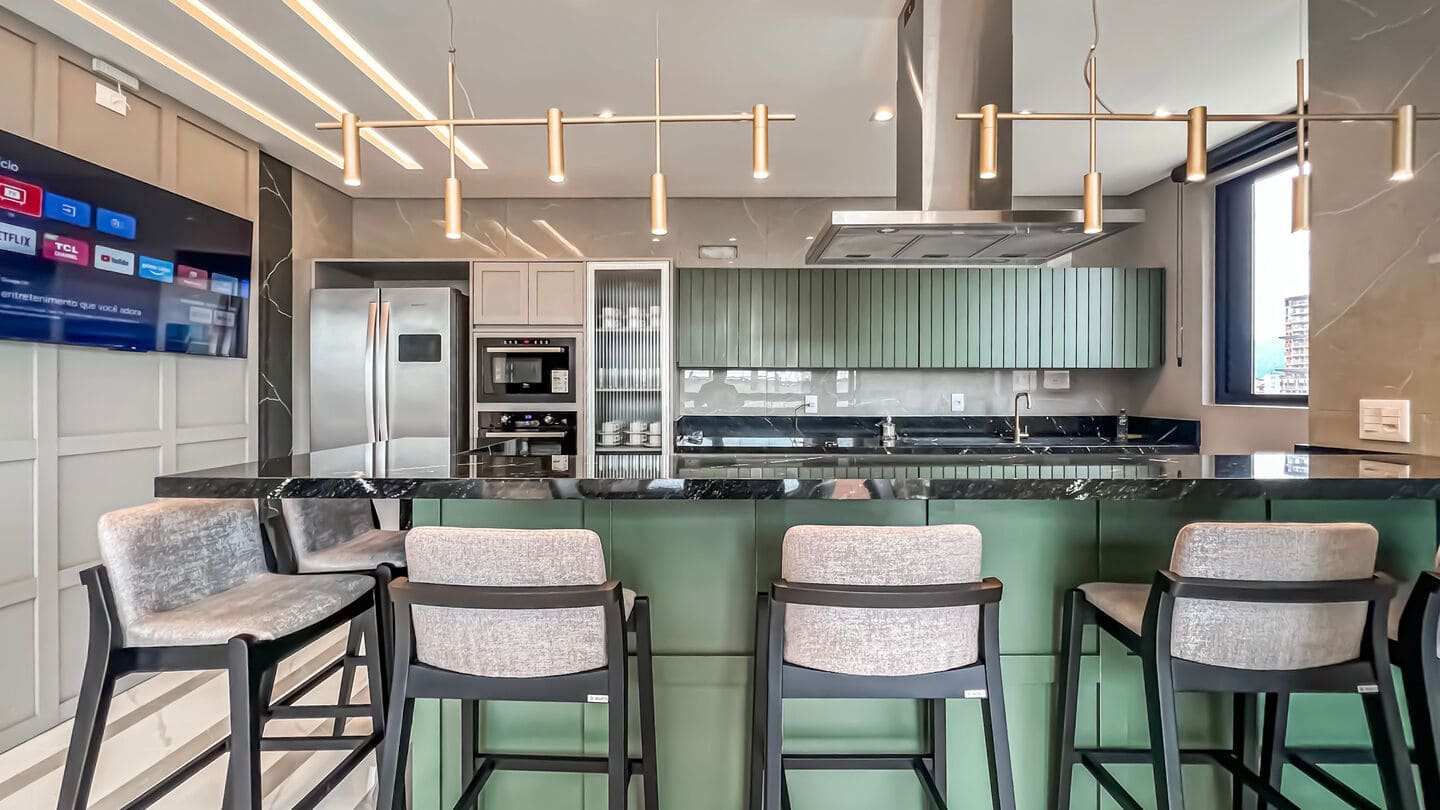 Area de lazer 8 do Monte Hermon Residence em Porto Belo SC