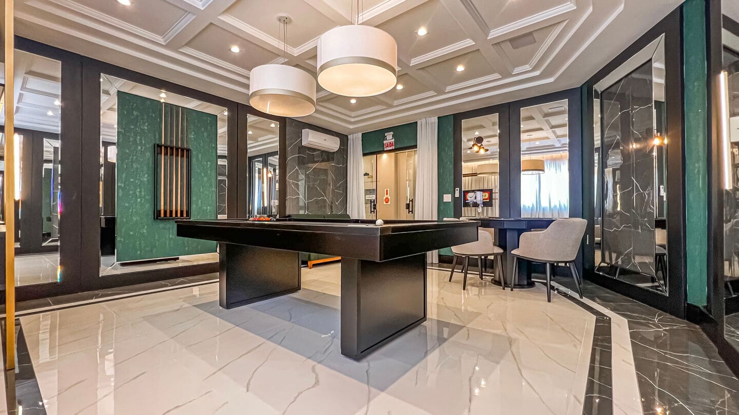 Area de lazer 15 do Monte Hermon Residence em Porto Belo SC