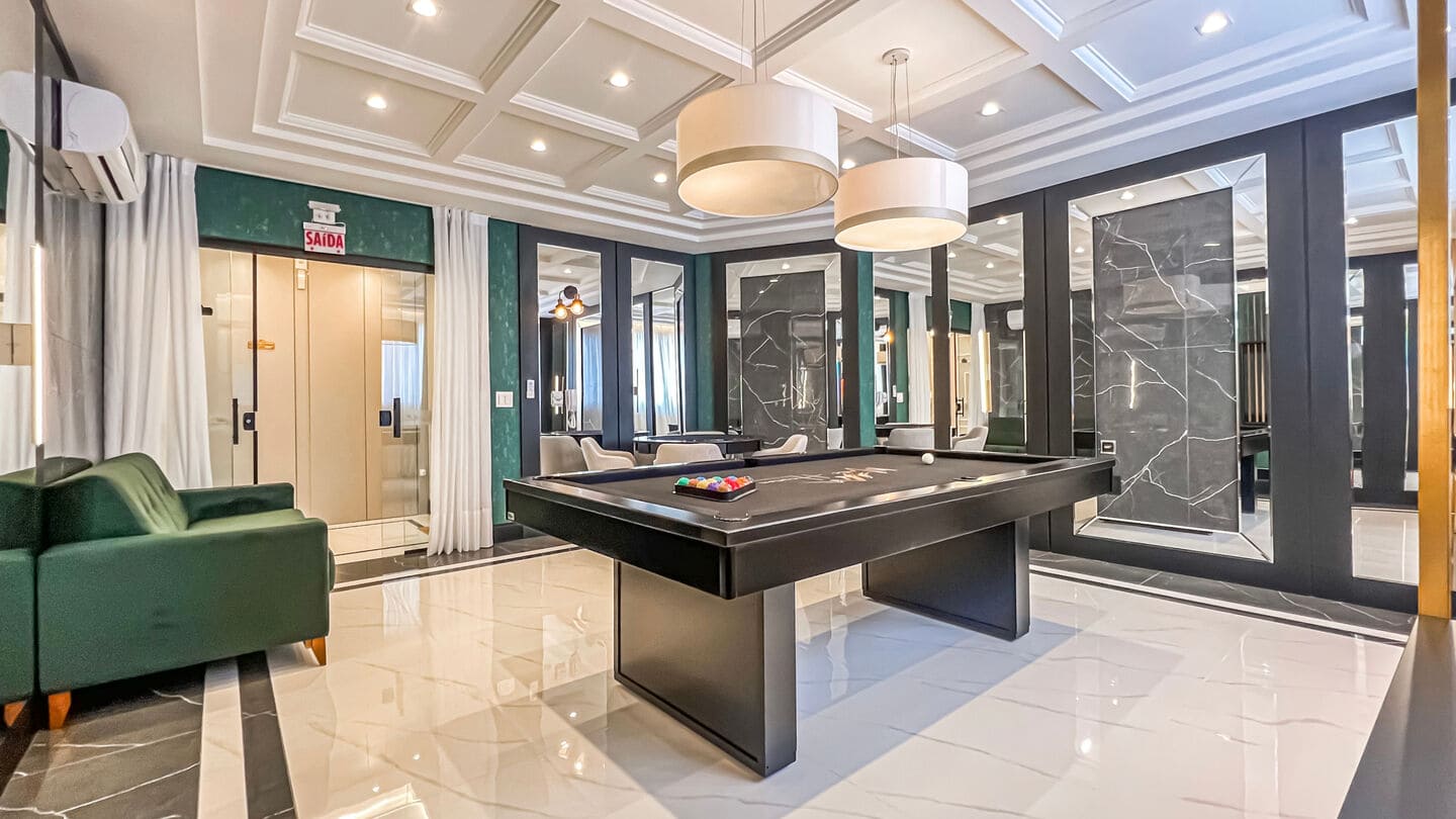 Area de lazer 14 do Monte Hermon Residence em Porto Belo SC