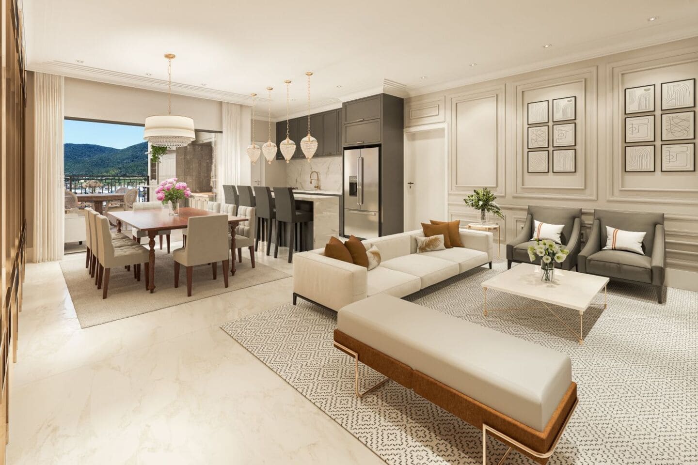 Render 4 do Palais Royal em Porto Belo SC