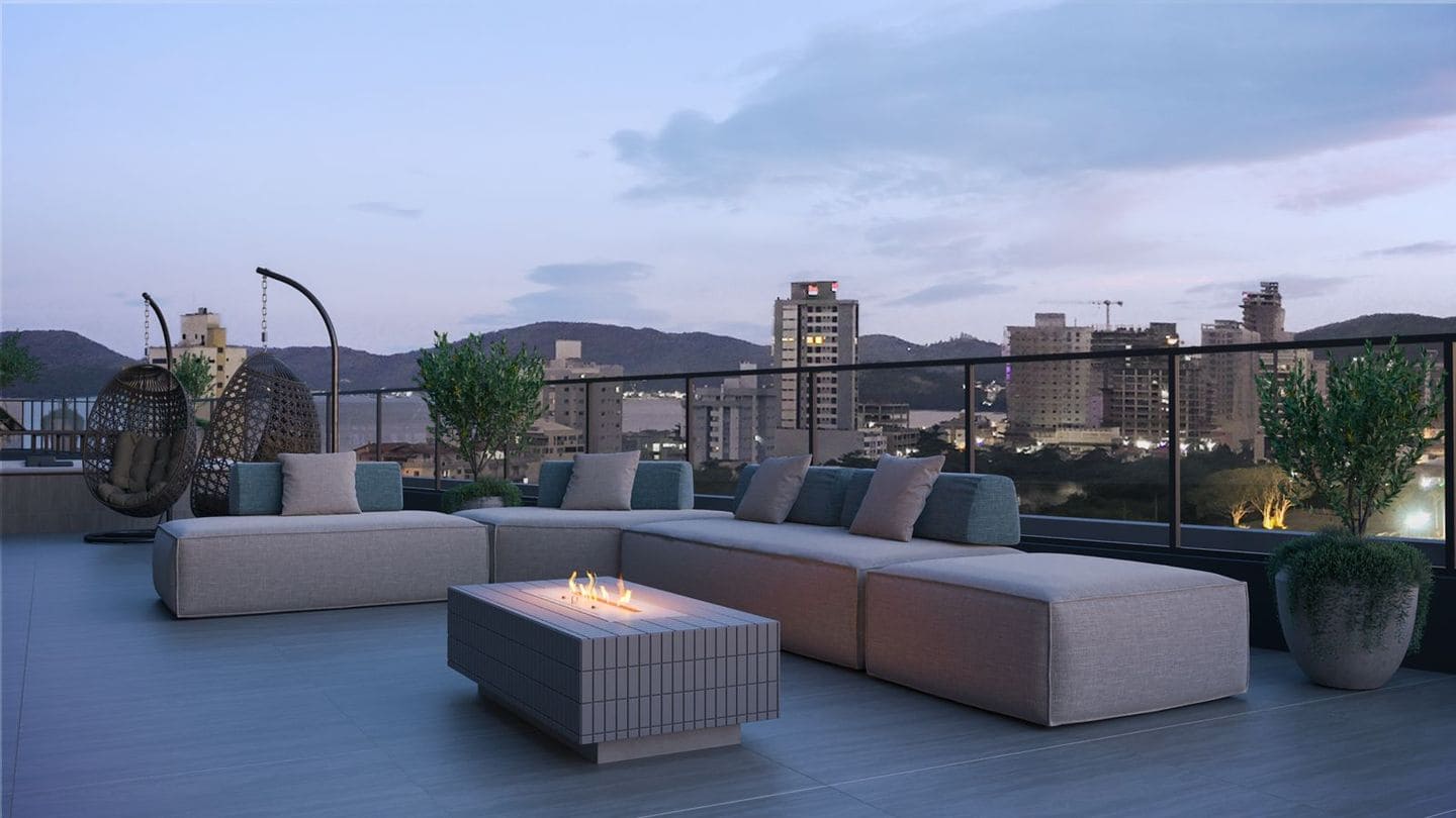 Render 4 do Paradise Tower em Porto Belo SC