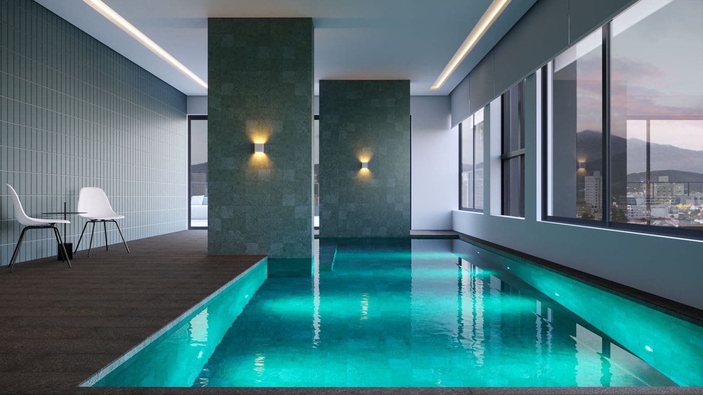 Render 1 do Paradise Tower em Porto Belo SC