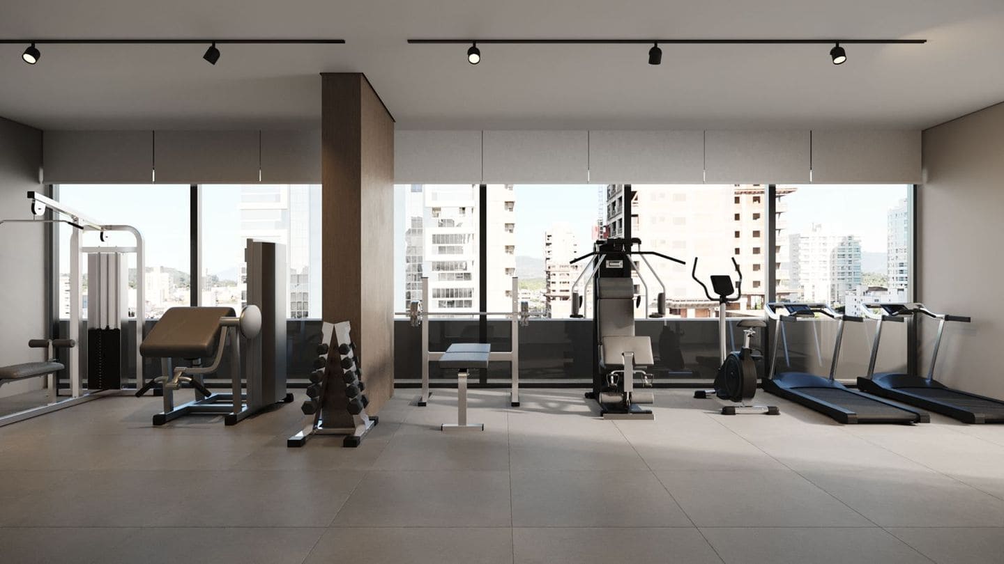 Render 12 do Paradise Tower em Porto Belo SC