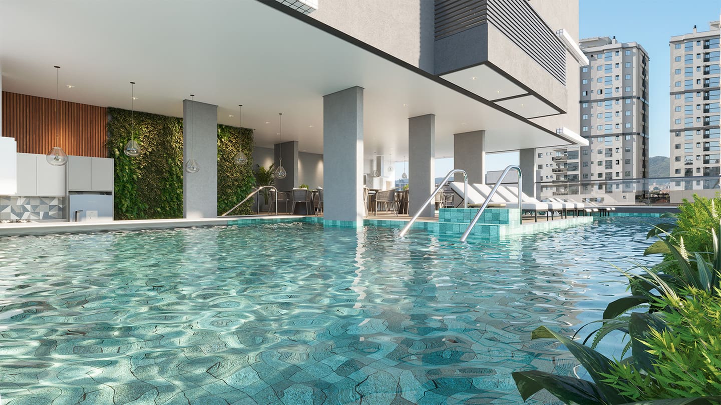 Area de spa do Porto Belo Home & Spa em Porto Belo SC
