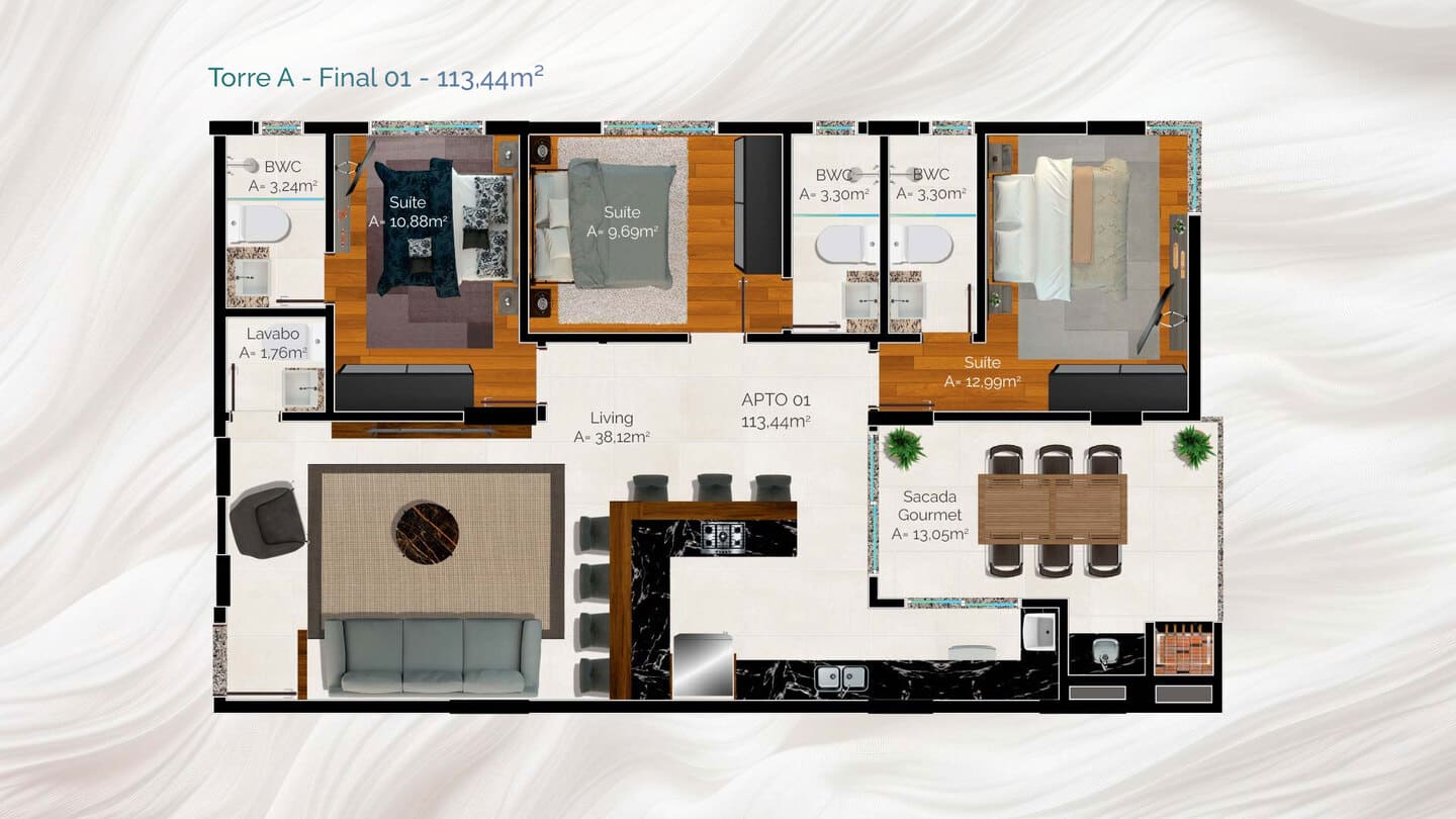 Area de spa do Porto Belo Home & Spa em Porto Belo SC
