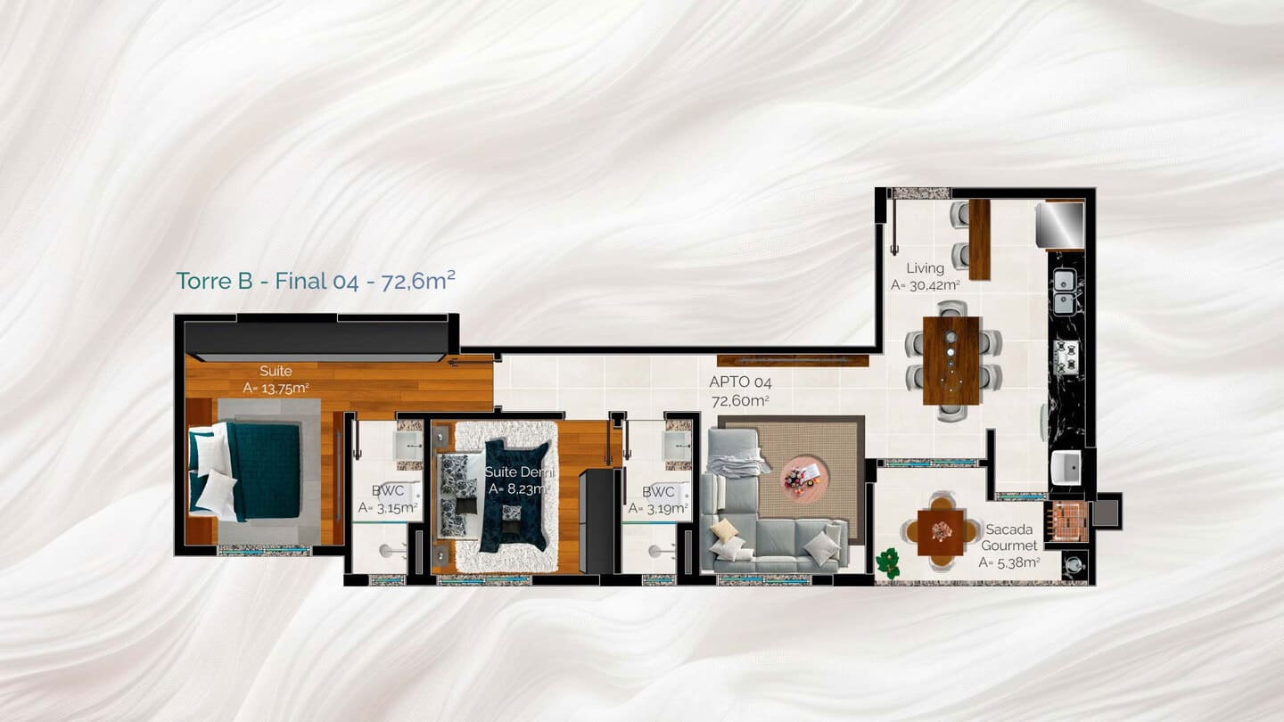 Area de spa do Porto Belo Home & Spa em Porto Belo SC