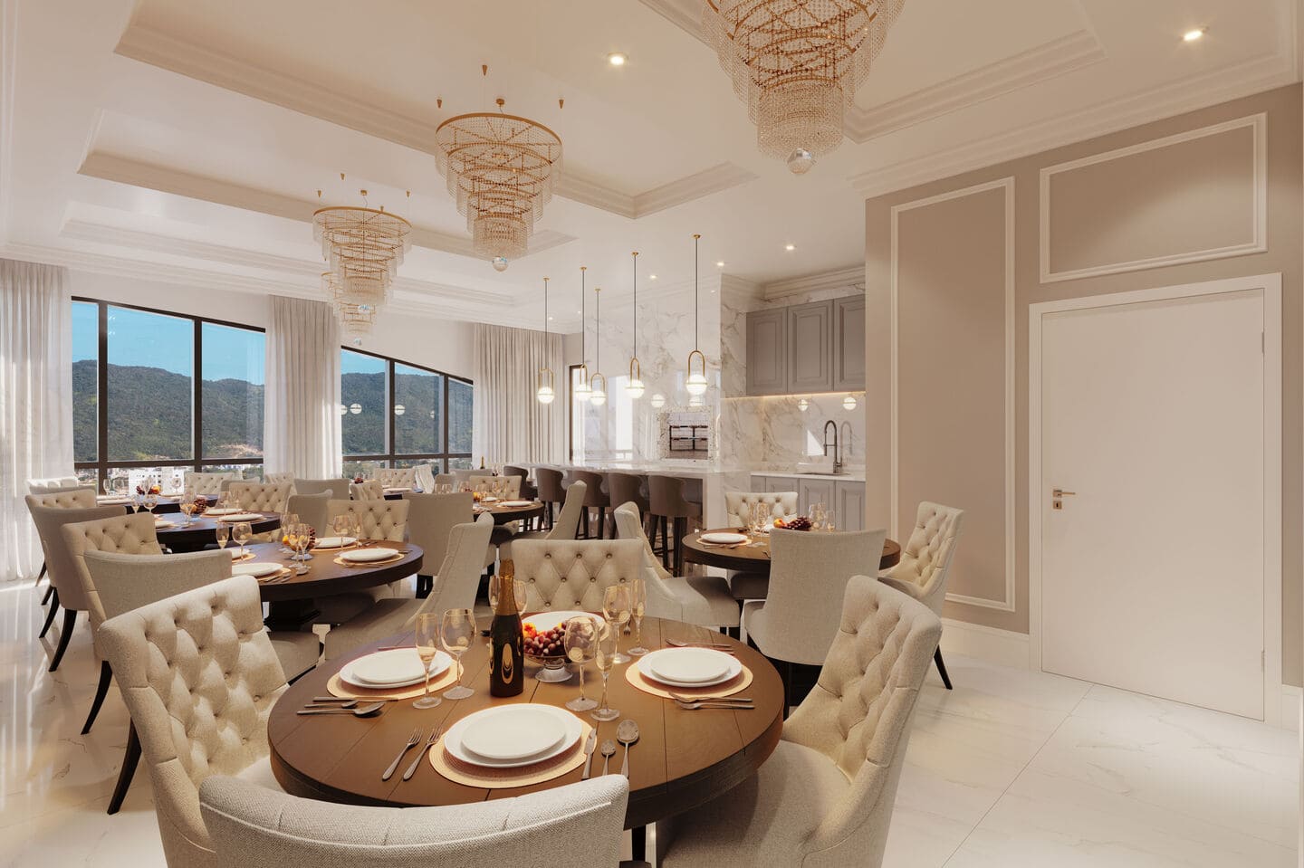 Render 7 do Raffaele Vinci Residenziale em Porto Belo SC