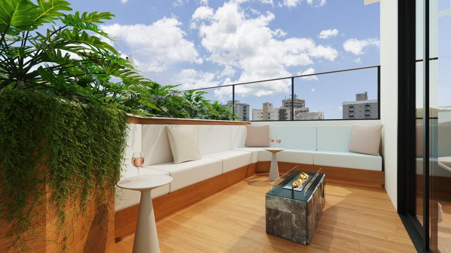 Area de lazer 1 do Ravenna Residence em Porto Belo SC