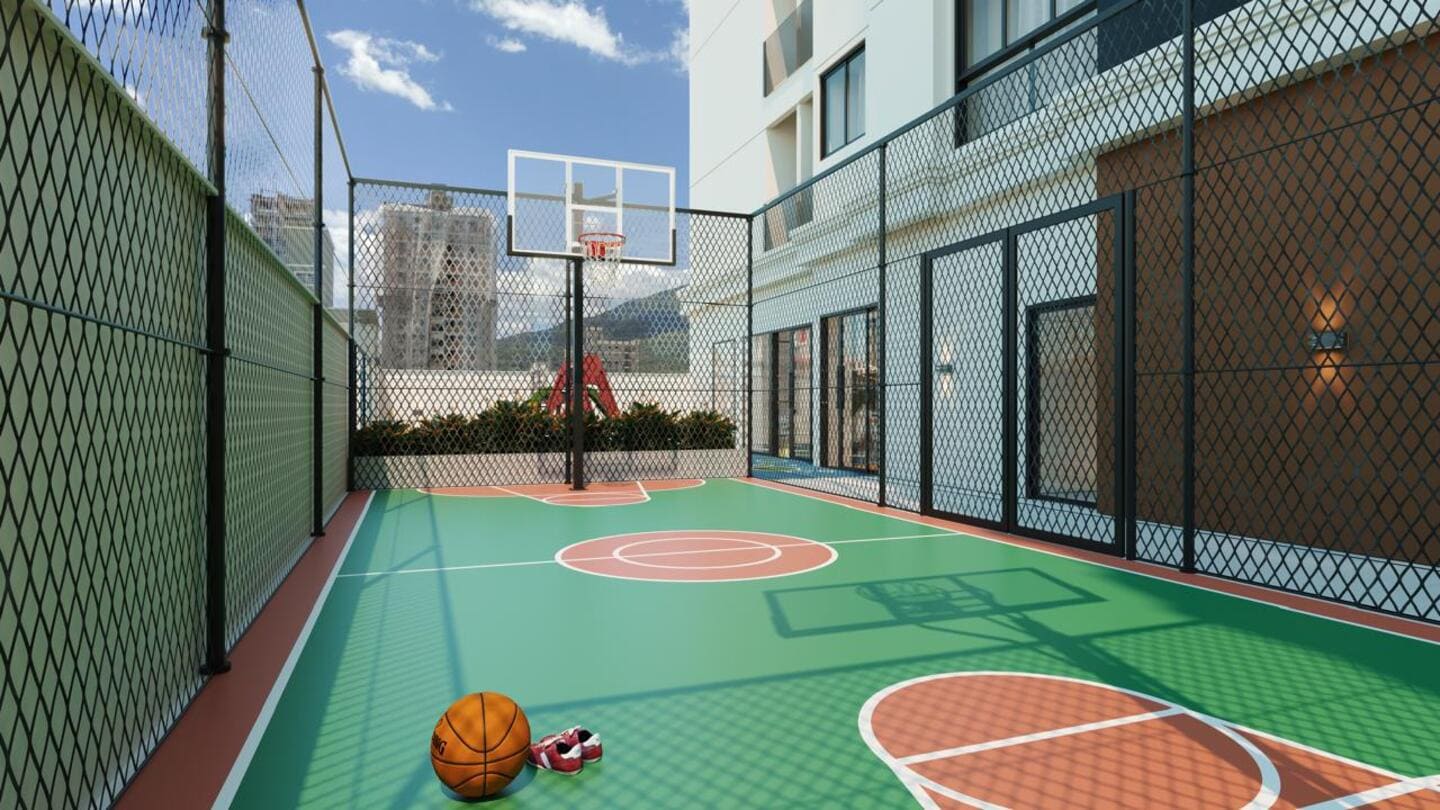Area de lazer 2 do Ravenna Residence em Porto Belo SC