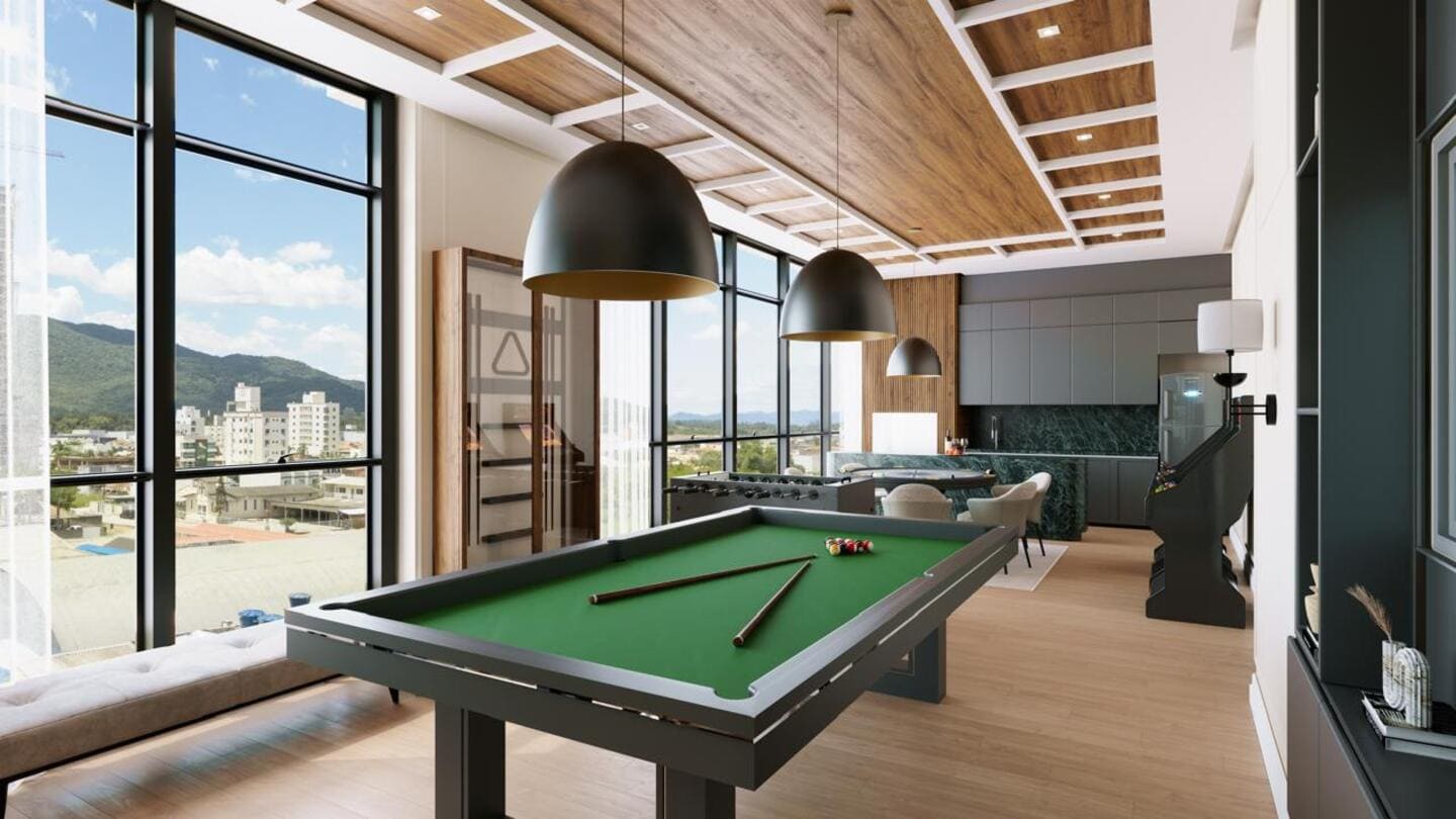 Area de lazer 6 do Ravenna Residence em Porto Belo SC