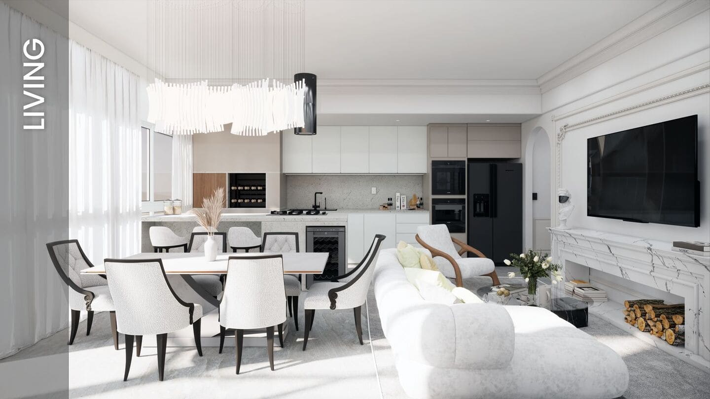 Render 2 do Residencial Pôr do Sol em Porto Belo SC