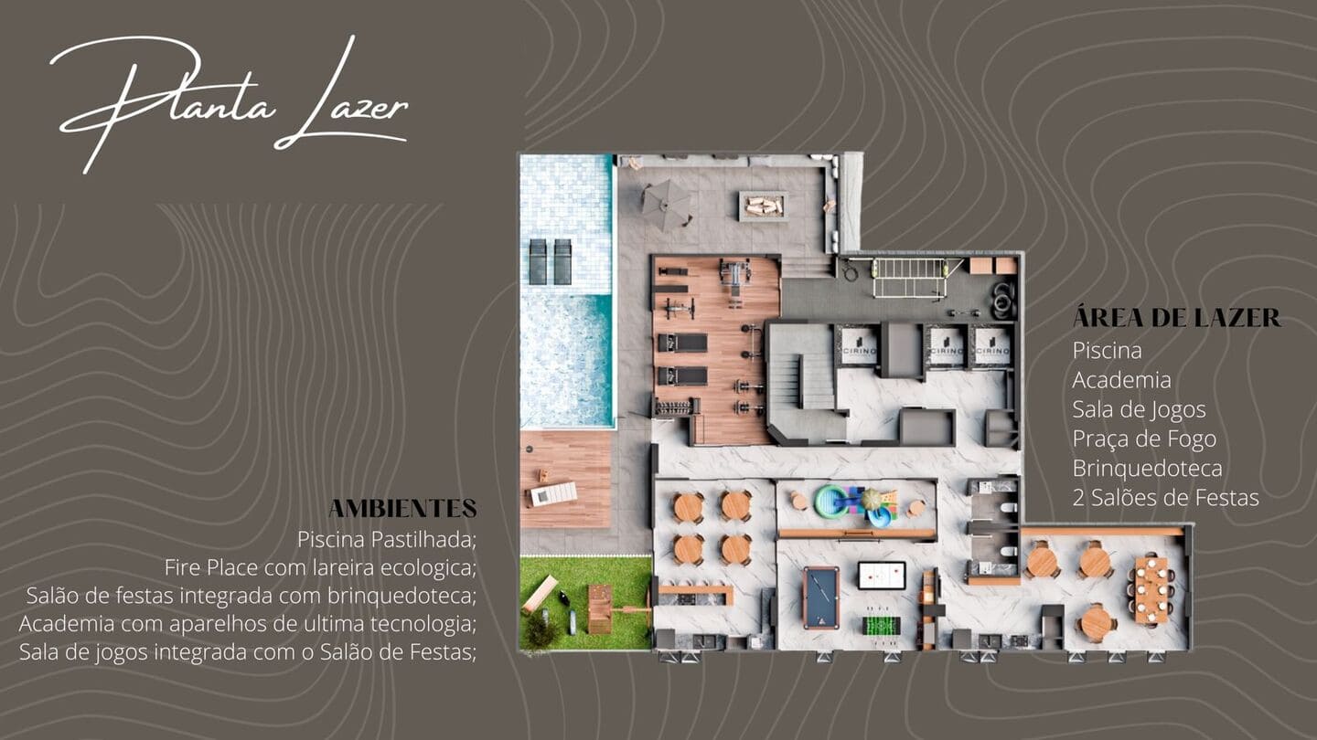 Planta 2 do Residencial Pôr do Sol em Porto Belo SC