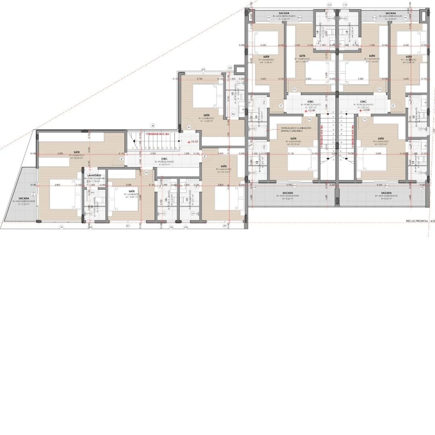 Planta 1 do Residencial Porto Belo em Porto Belo SC