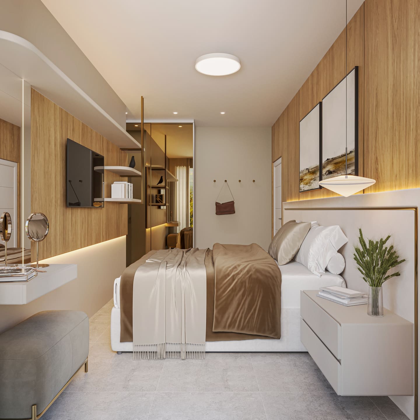 Render 6 do Residencial Porto Veneza em Porto Belo SC