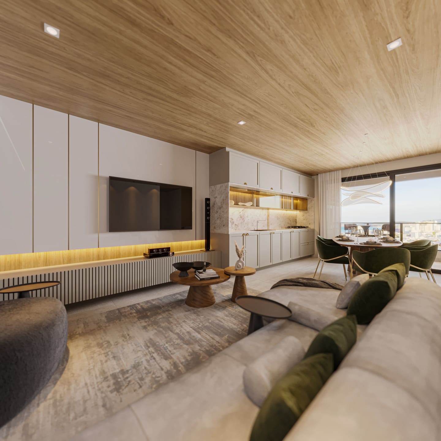 Render 2 do Residencial Porto Veneza em Porto Belo SC
