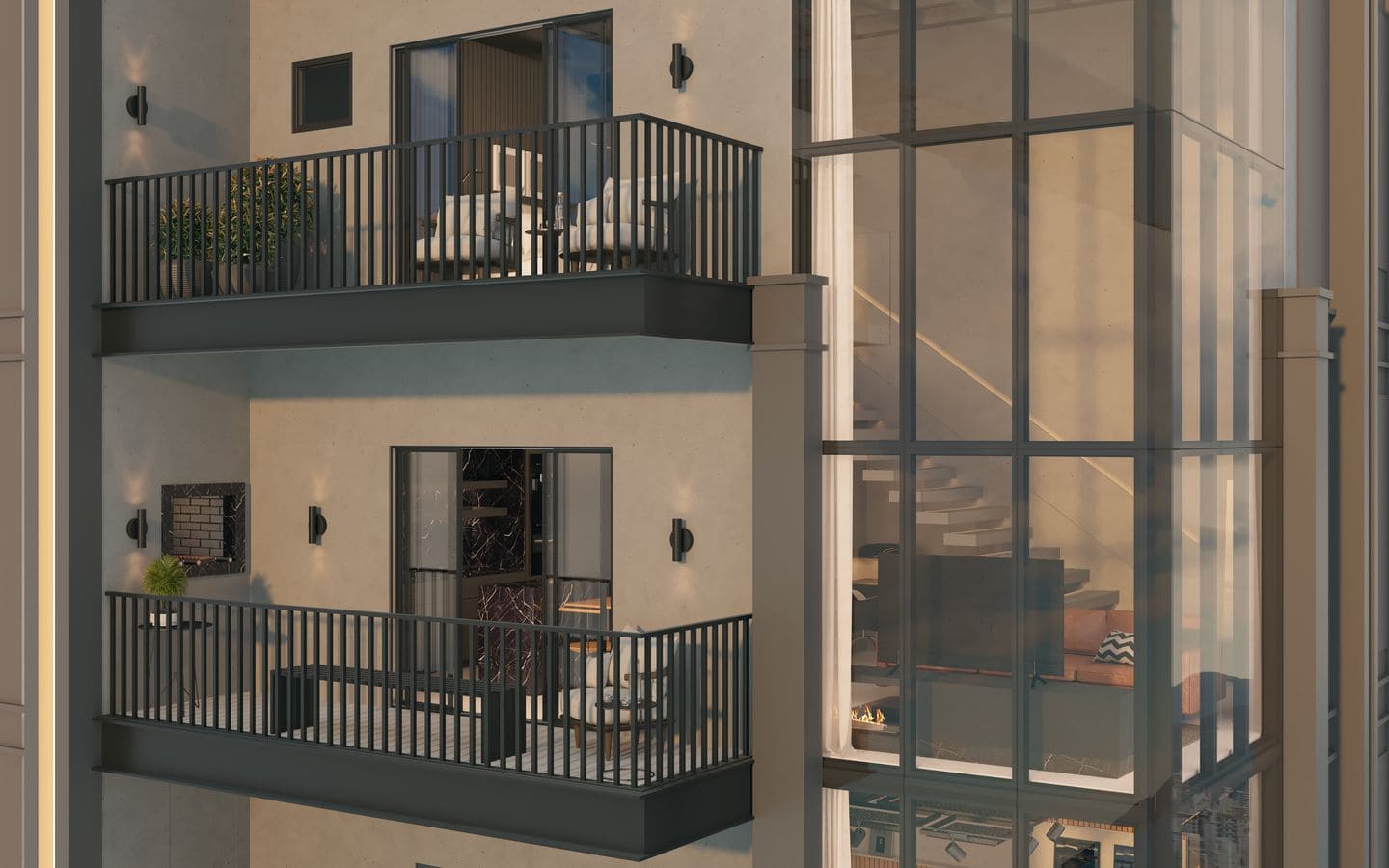 Render 5 do River View Residence em Porto Belo SC