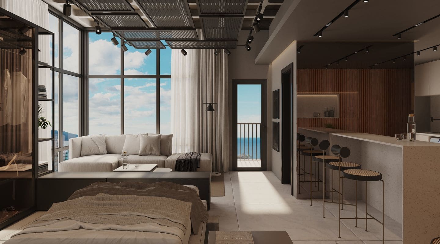 Render 3 do River View Residence em Porto Belo SC